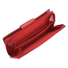   Albatross GN LW-L05 PIPE piros női bőr pénztárca 10 x 18.5 x 2.8 cm