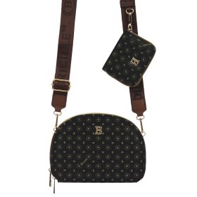   BRICIOLE 4151 fekete női oldaltáska, válltáska 15 x 21 cm