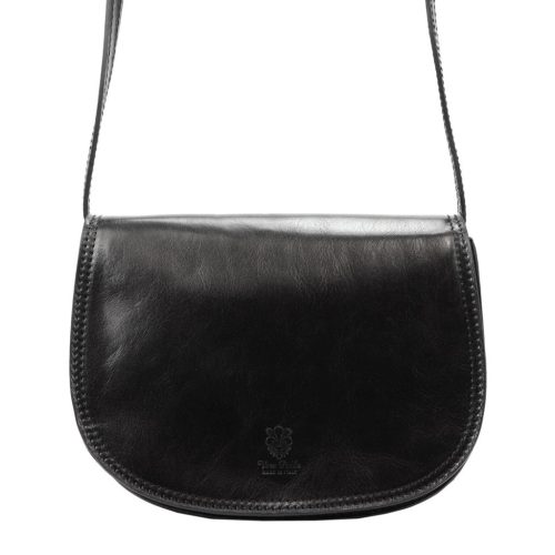 Florence 5512 fekete női bőr válltáska, oldaltáska 25 x 20 x 9 cm