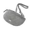 MiaMore 01-029 Z szürke női bőr válltáska, oldaltáska, crossbody 28 x 20 x 7 cm