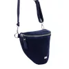 MiaMore 01-029 Z navy kék női bőr válltáska, oldaltáska, crossbody 28 x 20 x 7 cm