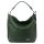 MiaMore 01-053 khaki női bőr válltáska 40 x 35 x 16 cm