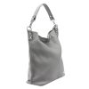  MiaMore 01-053 taupe női bőr válltáska 40 x 35 x 16 cm