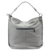  MiaMore 01-053 taupe női bőr válltáska 40 x 35 x 16 cm