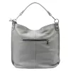 MiaMore 01-053 taupe női bőr válltáska 40 x 35 x 16 cm
