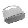  MiaMore 01-053 taupe női bőr válltáska 40 x 35 x 16 cm