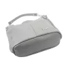 MiaMore 01-053 taupe női bőr válltáska 40 x 35 x 16 cm