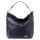 MiaMore 01-053 sötétkék női bőr válltáska 40 x 35 x 16 cm 
