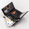 Peterson PTN 405-BO fekete női bőr pénztárca 12 x 9 x 2.5 cm