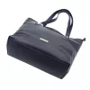 MiaMore 01-058 navy kék női bőr válltáska, shopper 40 x 30 x 12 cm