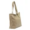 MiaMore 01-058 mogyoróbarna női bőr válltáska, shopper 40 x 30 x 12 cm