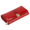 Gregorio GL-106 piros női rostbőr pénztárca 19 x 10 x 4 cm
