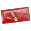 Gregorio GL-122 piros női bőr pénztárca 19.5 x 10 x 4 cm