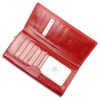Gregorio GL-122 piros női bőr pénztárca 19.5 x 10 x 4 cm
