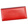 Gregorio NL-106 piros női bőr pénztárca 19 x 10 x 4 cm
