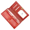 Gregorio NL-106 piros női bőr pénztárca 19 x 10 x 4 cm