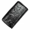 Gregorio HL-116 fekete mintás női bőr pénztárca 9.5 x 17 x 3.8 cm