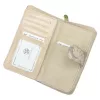 Gregorio HL-116 bézs mintás női bőr pénztárca 9.5 x 17 x 3.8 cm