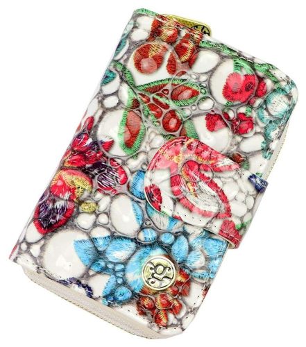 Gregorio KL-115 kisméretű mintás női pénztárca 13 × 9 cm