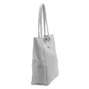MiaMore 01-014 Z szürke női bőr válltáska 40 x 38 x 13 cm