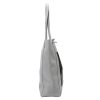 MiaMore 01-060 fekete-szürke női bőr válltáska 39 x 37 x 13 cm 