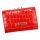 Mato Grosso 0579-46 RFID piros női bőr pénztárca 12 x 8.5 x 3 cm 