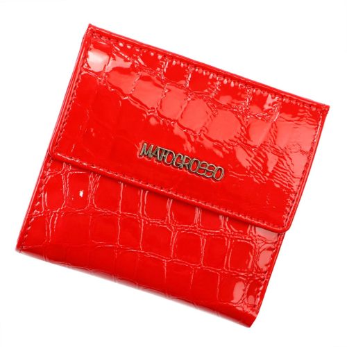 Mato Grosso 0614-46 RFID piros női bőr pénztárca 10.5 x 10 x 3 cm 