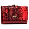 Peterson PTN SM-412 piros női bőr pénztárca 14.5 x 8.5 x 3 cm