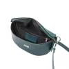 MiaMore 01-029 D kék női bőr válltáska, oldaltáska, crossbody 23 x 16 x 7 cm