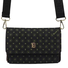 BRICIOLE 4150# fekete női válltáska 6 x 13 x 20 cm