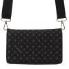 BRICIOLE 4150# fekete női válltáska 6 x 13 x 20 cm