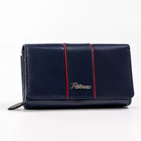   Peterson PTN KA-22 sötétkék női bőr pénztárca 17 x 10 x 3 cm