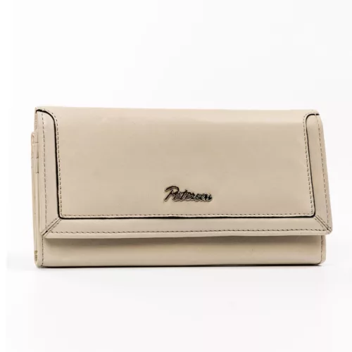 Peterson PTN KA-23 szürke női bőr pénztárca 18 x 12 x 3 cm
