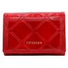 Peterson PTN 445-PLT piros női bőr pénztárca 14 x 11.5 x 3 cm