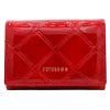 Peterson PTN 445-PLT piros női bőr pénztárca 14 x 11.5 x 3 cm