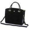 Gregorio EKO PREMIUM 1010 fekete női kézitáska, válltáska 37 x 29 x 15 cm 