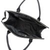 Gregorio EKO PREMIUM 1010 fekete női kézitáska, válltáska 37 x 29 x 15 cm 