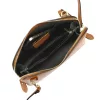 MiaMore 01-043 konyak női bőr válltáska, oldaltáska 26.5 x 16.5 x 8 cm