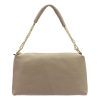 Luka 20-066 taupe női bőr válltáska 23 x 16 x 8.5 cm 