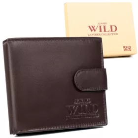   Wild N992L-P-SCR barna férfi bőr pénztárca  12.3 x 10.2 x 2 cm