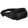 Peterson PTN WB-2506-COM fekete férfi bőr övtáska 34 x 13 x 7 cm 