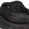 Peterson PTN 1056-NDM fekete férfi bőr autós táska 22 x 14 x 8 cm