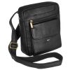 Peterson PTN PR-99-NDM fekete férfi bőr oldaltáska 18 x 21 x 8 cm 