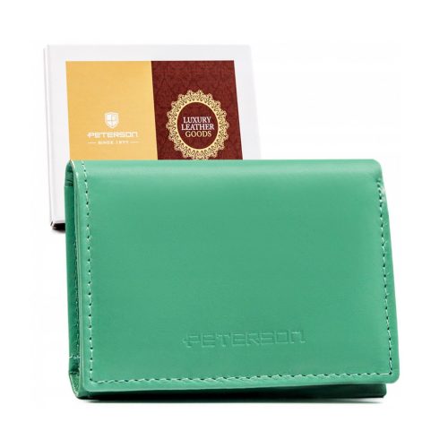 Peterson PTN RD-SWZX-86-MCL türkiz női rostbőr pénztárca