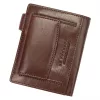 EL FORREST 543-28 RFID barna férfi bőr pénztárca 9 x 11 x 2.5 cm
