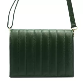 Luka 20-068 zöld női bőr válltáska 24 x 17 x 8.5 cm