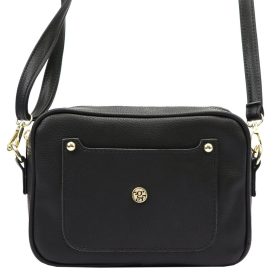   Gregorio EKO PREMIUM 1018 fekete női válltáska 25 x 17 x 9 cm