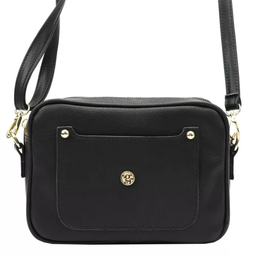 Gregorio EKO PREMIUM 1018 fekete női válltáska 25 x 17 x 9 cm