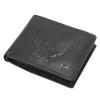 Money Kepper TCC 5600-1 RFID fekete sas mintás férfi bőr pénztárca 12.5 x 10 x 3 cm
