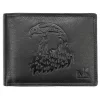 Money Kepper TCC 5600-5 RFID fekete sas fej mintás férfi bőr pénztárca 12.5 x 10 x 3 cm